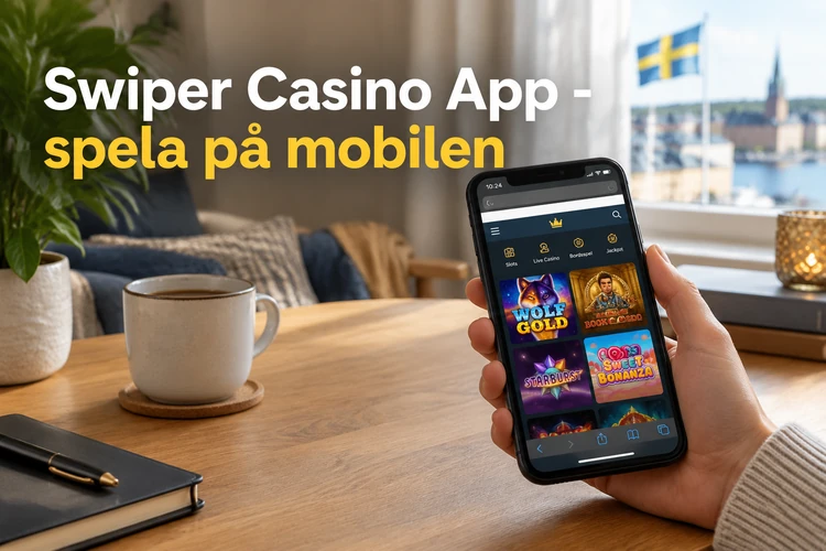 App Swiper Casino - spela på mobilen