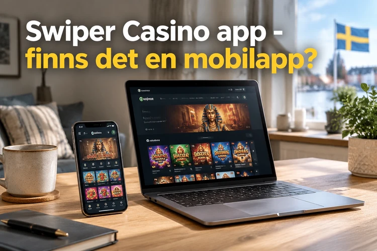 Swiper Casino app - finns det en mobilapp?